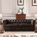 Mobiliario de la sala de estar del sofá de Chesterfield Tufted